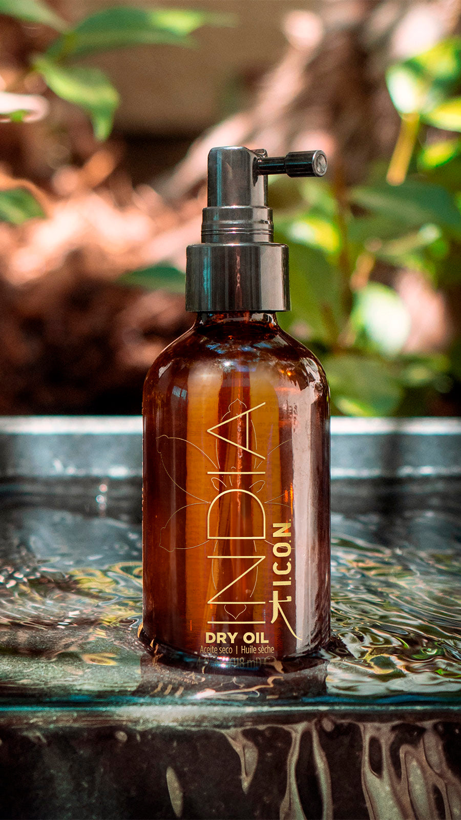 INDIA DRY OIL 118ML - let og glansfuld olie