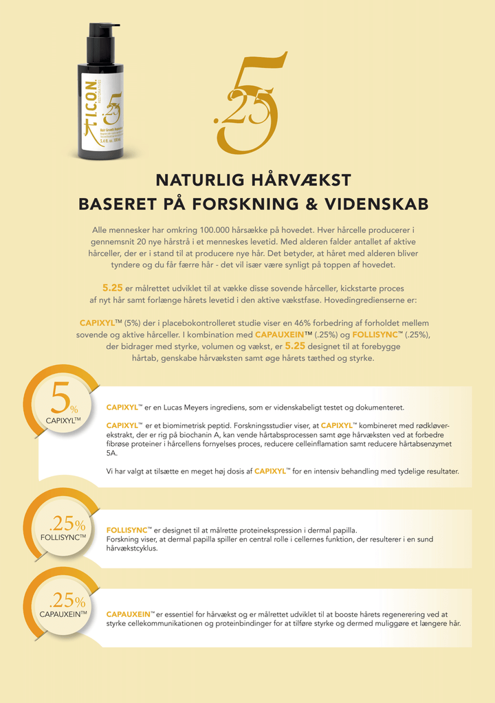 ELIXIR - Styrker dit hår og dine nyaktiverede hårceller