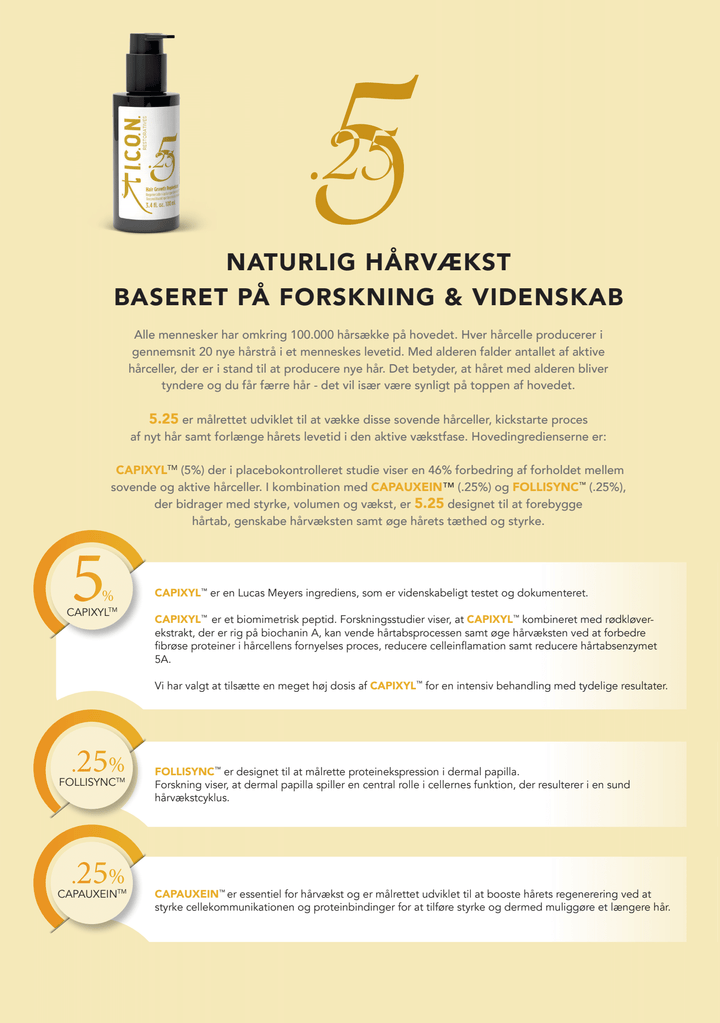 ELIXIR - Styrker dit hår og dine nyaktiverede hårceller