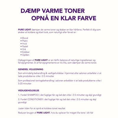 DÆMP VARME TONER & OPNÅ EN KLAR FARVE | SPAR 40% PÅ DETTE PURE LIGHT SÆT